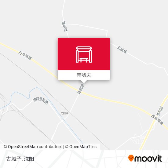 古城子地图