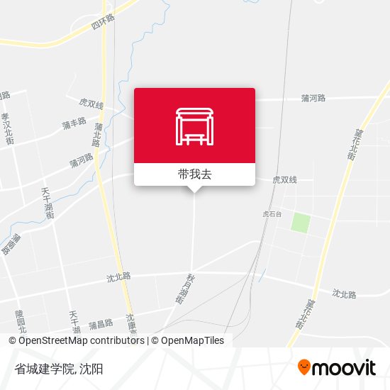 省城建学院地图