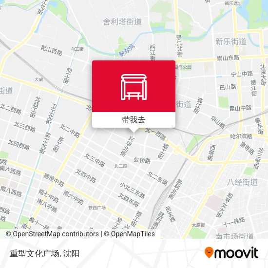 重型文化广场地图