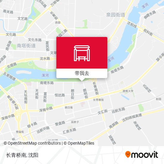 长青桥南地图