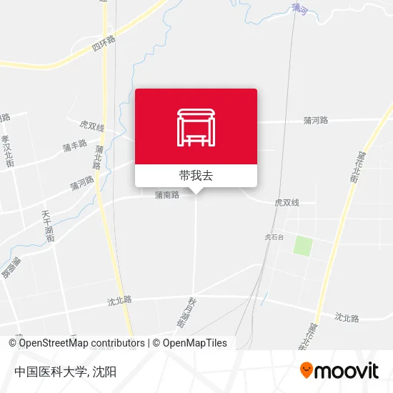 中国医科大学地图