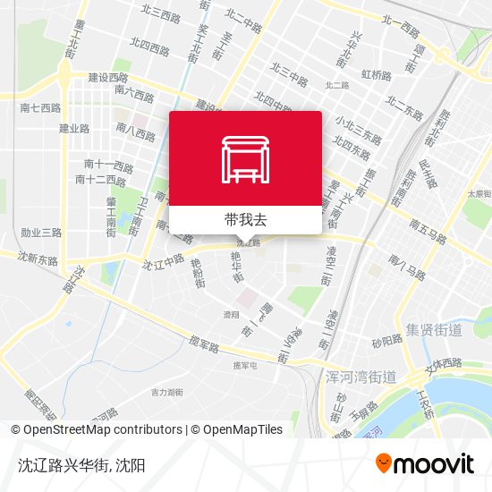 沈辽路兴华街地图