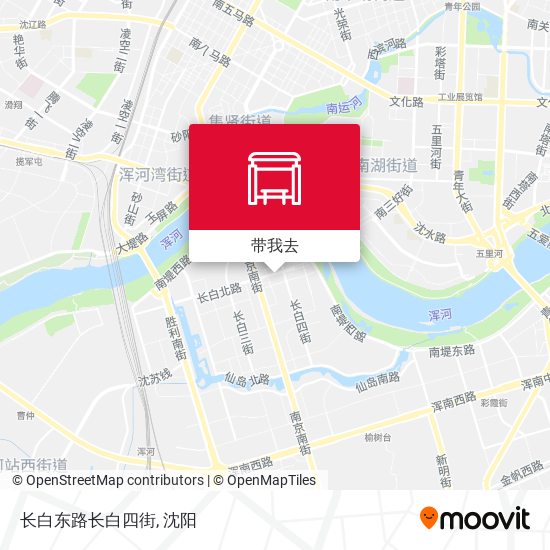 长白东路长白四街地图