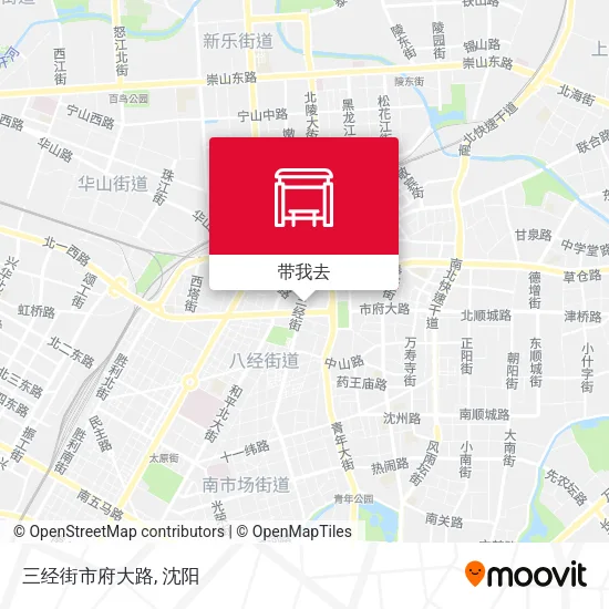 三经街市府大路地图