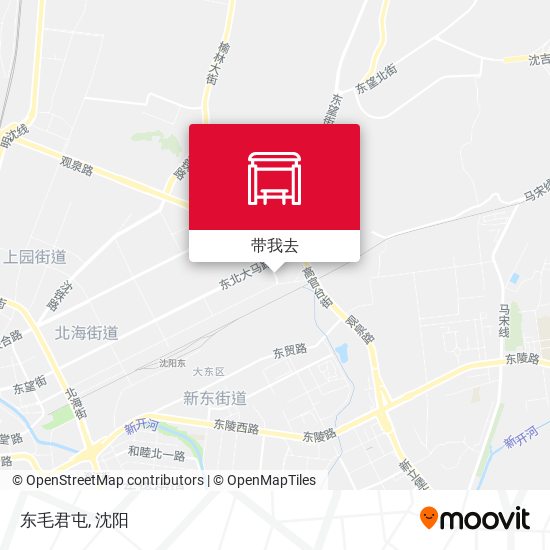 东毛君屯地图