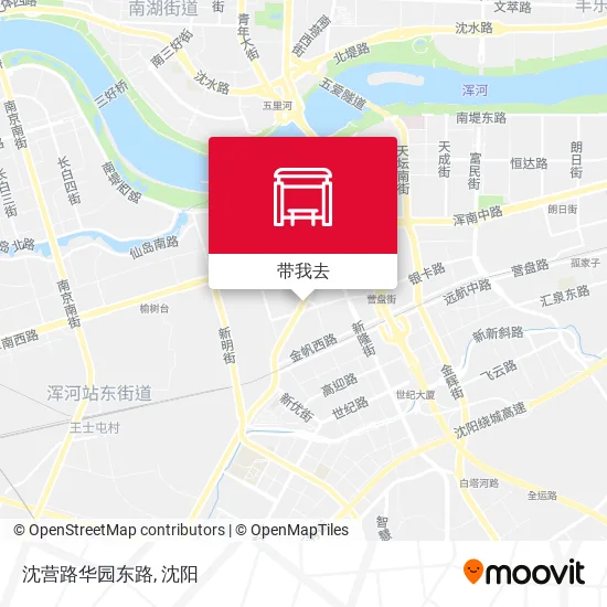 沈营路华园东路地图