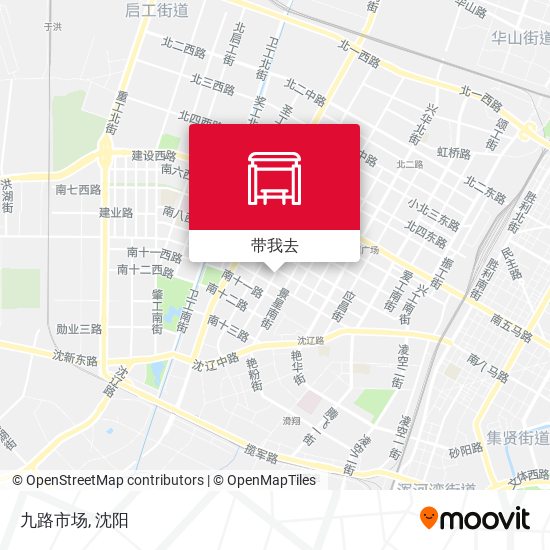 九路市场地图