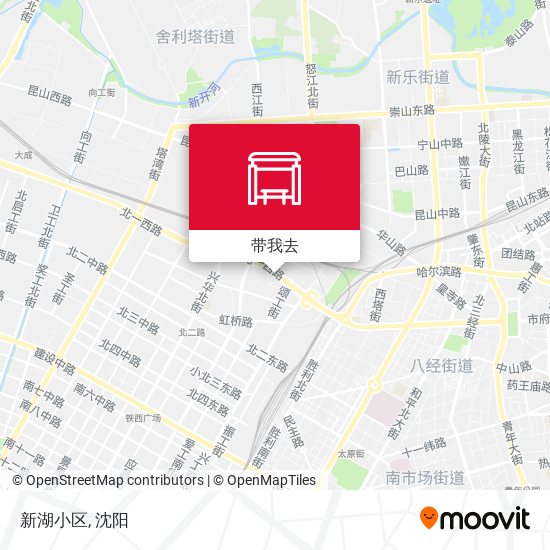 新湖小区地图