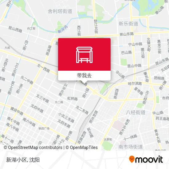 新湖小区地图