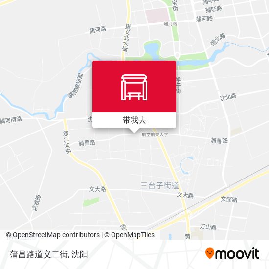 蒲昌路道义二街地图