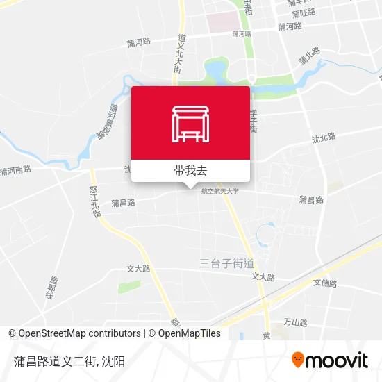 蒲昌路道义二街地图