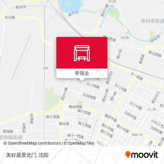 美好愿景北门地图