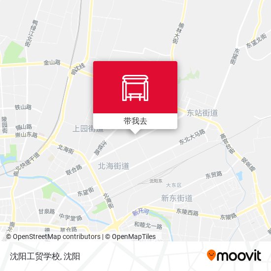 沈阳工贸学校地图