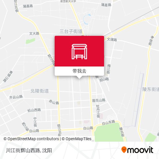 川江街辉山西路地图