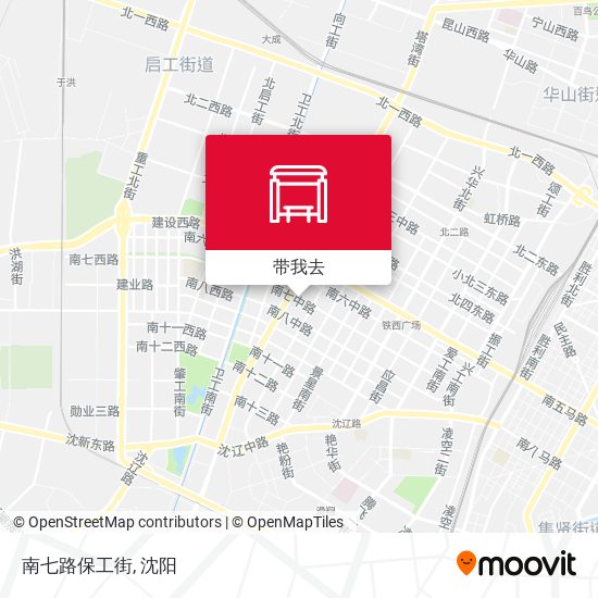 南七路保工街地图