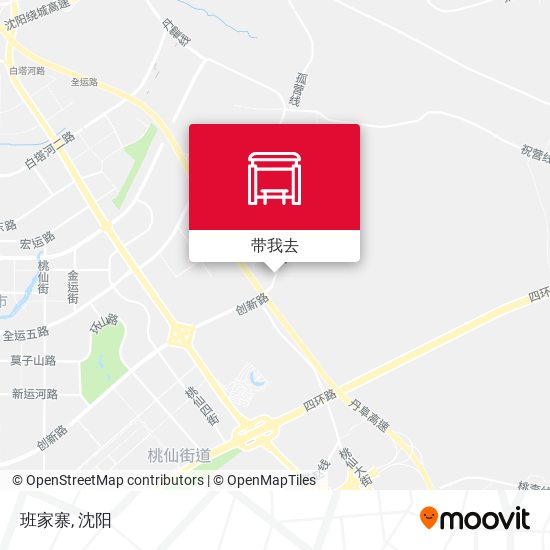 班家寨地图