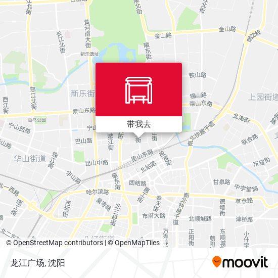 龙江广场地图