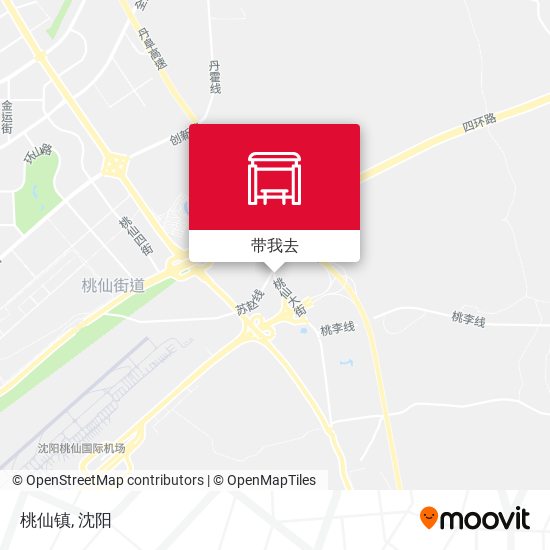桃仙镇地图