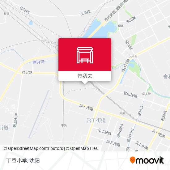 丁香小学地图