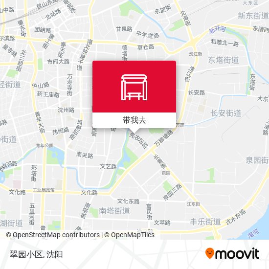 翠园小区地图