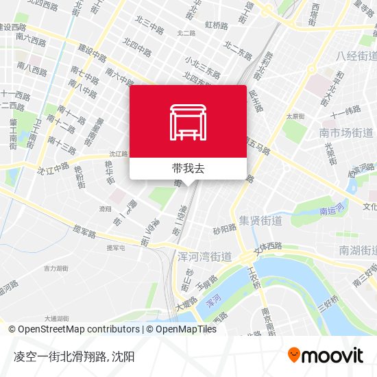 凌空一街北滑翔路地图