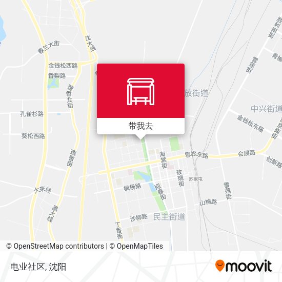 电业社区地图