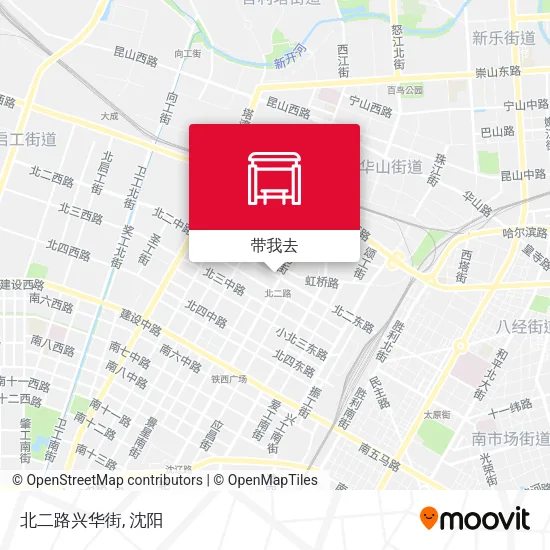 北二路兴华街地图