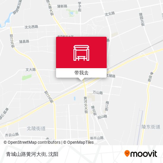 青城山路黄河大街地图