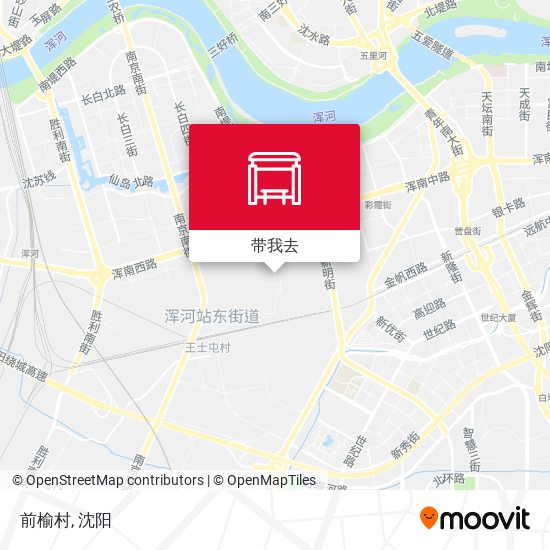 前榆村地图