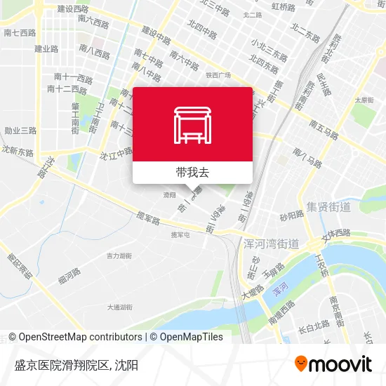盛京医院滑翔院区地图
