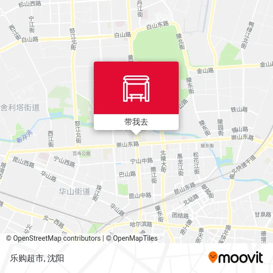 乐购超市地图