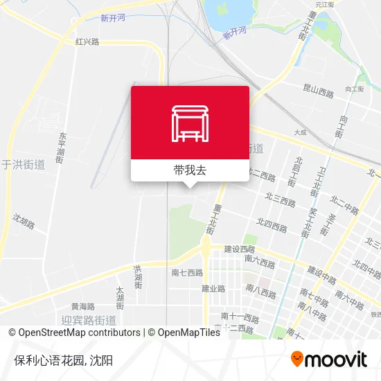 保利心语花园地图