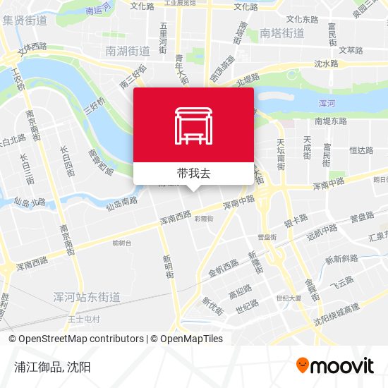 浦江御品地图