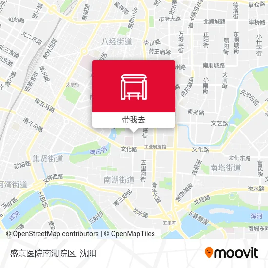 盛京医院南湖院区地图