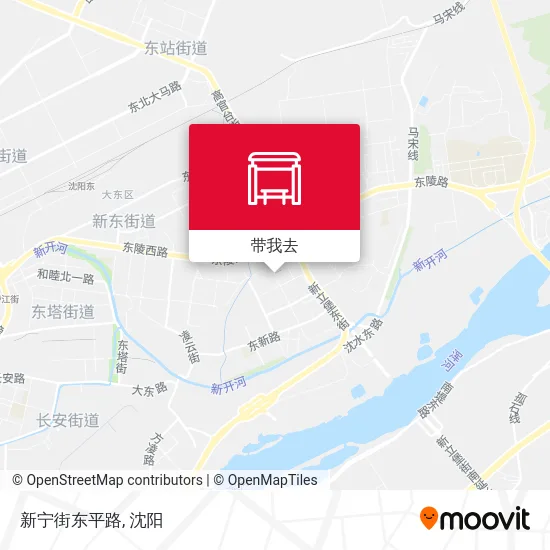 新宁街东平路地图