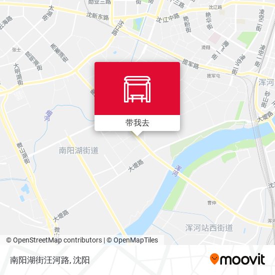 南阳湖街汪河路地图