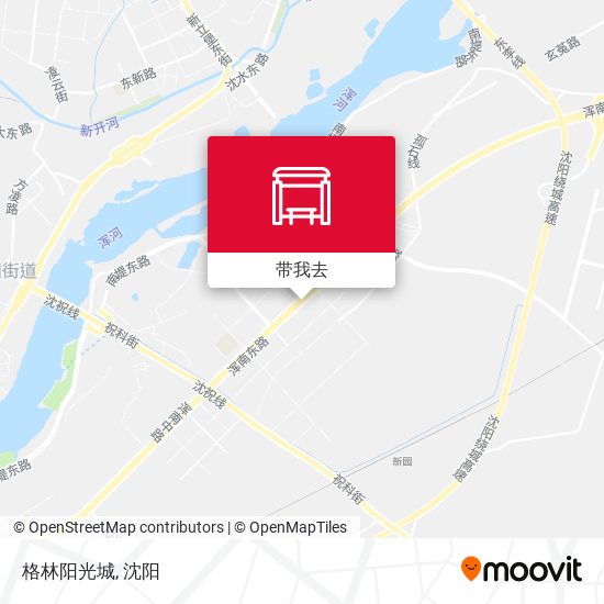 格林阳光城地图
