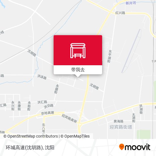 环城高速(沈胡路)地图