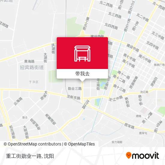 重工街勋业一路地图