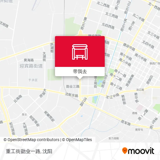 重工街勋业一路地图