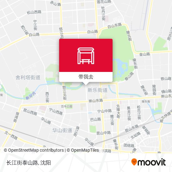 长江街泰山路地图