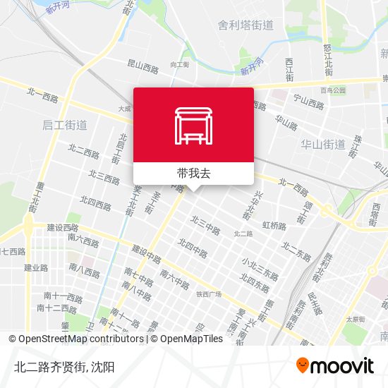 北二路齐贤街地图