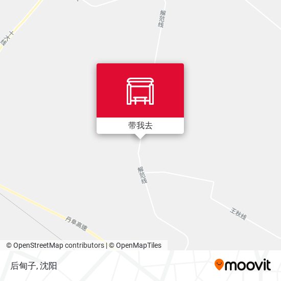 后甸子地图