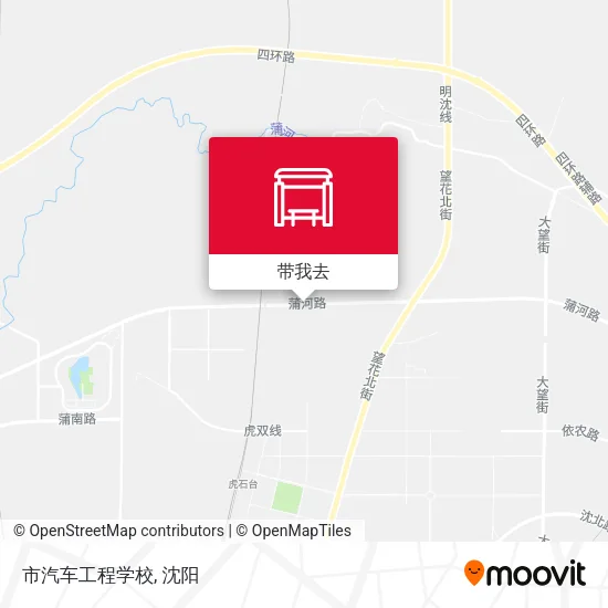 市汽车工程学校地图