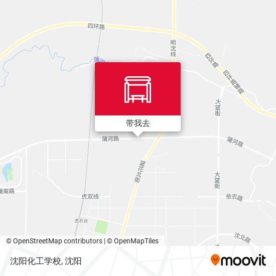 沈阳化工学校地图