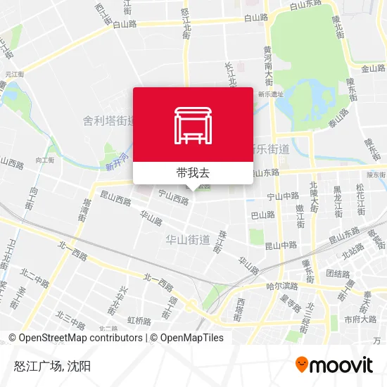 怒江广场地图