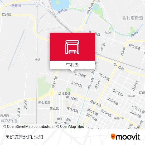 美好愿景北门地图