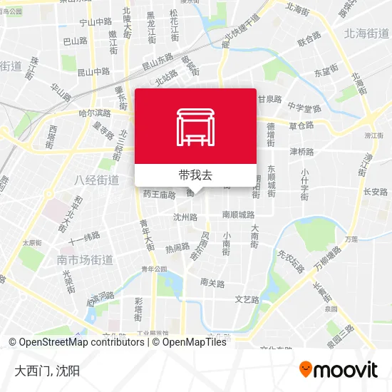 大西门地图