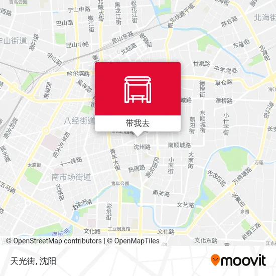 天光街地图