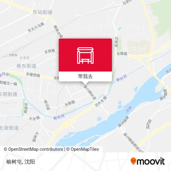 榆树屯地图
